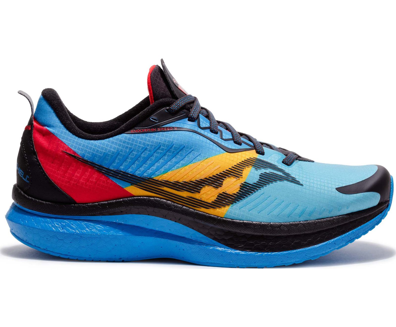 Saucony Endorphin Speed 2 Runshield Men\'s Running Shoes Blue / Black | AU 479AHKP